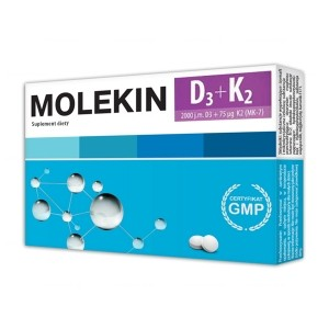 Molekin D3 + K2 30 tabl-0