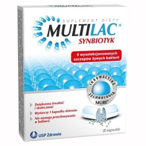 Multilac Synbiotyk 10 kapsułek
