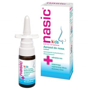 Nasic Kids aerozol do nosa dla dzieci od 2 do 6 lat 10ml