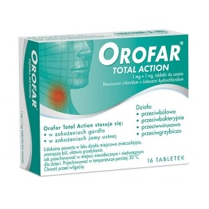 Orofar 16 tabletek do ssania