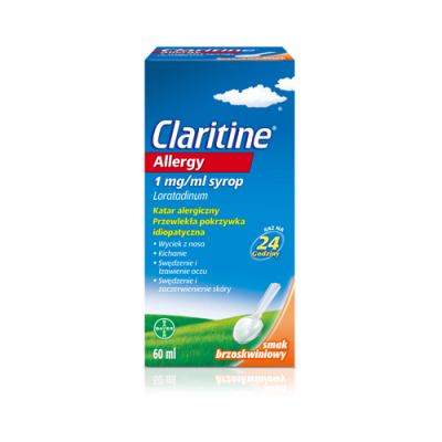 Claritine Allergy 1mg/ml syrop 60ml-0 Claritine Allergy 1mg/ml syrop 60ml-0