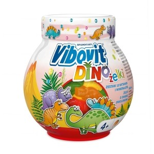 Vibovit Dino żelki od 4 roku życia 50 sztuk
