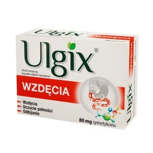 Ulgix wzdęcia 100 kaps.