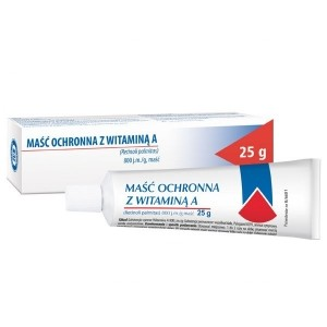 Maść ochronna z witaminą A 25g