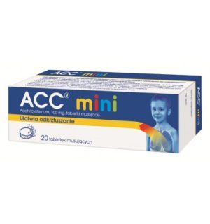 ACC mini 100mg od 3 lat 20 tabletek musujacych-0