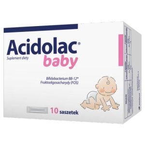 Acidolac Baby dla niemowlat i dzieci 10 saszetek-0