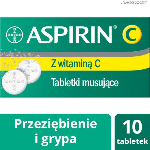 Aspirin C, 10 tabletek musujacych-0 Aspirin C, 10 tabletek musujacych-0