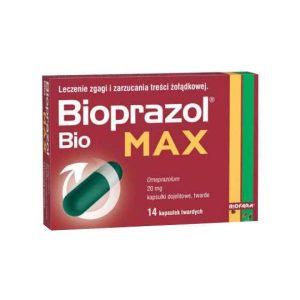 Bioprazol Bio Max 20mg, 14 kapsulek-0