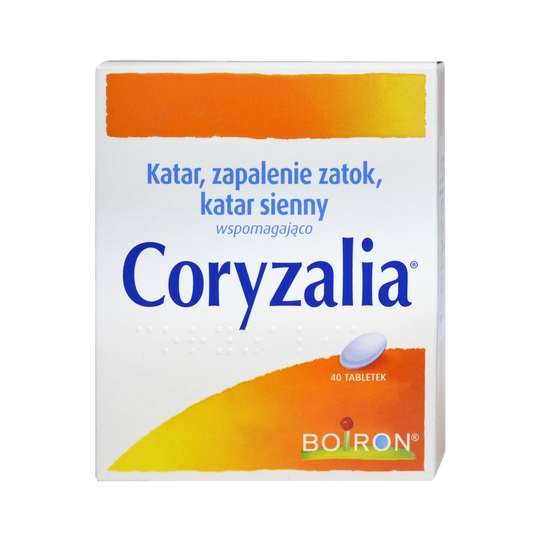 BOIRON, Coryzalia na stany katarowe, 40 tabletek-0 BOIRON, Coryzalia na stany katarowe, 40 tabletek-0