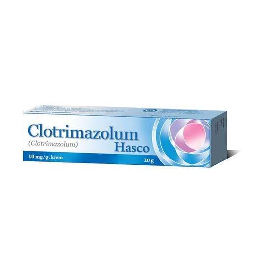 Clotrimazolum 1% 10mg/g, krem, 20g/HASCO-0 Clotrimazolum 1% 10mg/g, krem, 20g/HASCO-0
