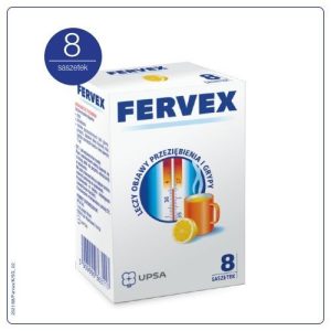 Fervex granulat , cytrynowy 8 saszetek-0