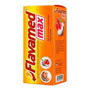 Flavamed Max syrop 30mg/5ml smak malinowy 100ml-0