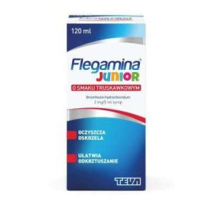 Flegamina junior syrop 2mg/5ml smak truskawkowy 120ml-0