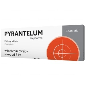 PYRANTELUM 250MG 3 TABL