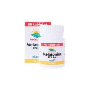 Melatonina, 3mg, 60 tabletek-0
