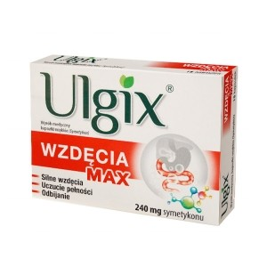 Ulgix Wzdęcia Max, 15 kapsułek