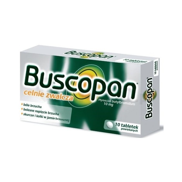 Buscopan 10mg, 10 tabletek-1159 Buscopan 10mg, 10 tabletek-1159