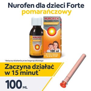 Nurofen Forte, dla od 3 miesiaca, smak pomaranczowy, 100ml-0