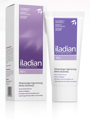 Iladian, zel do higieny intymnej, 40+, 180ml-0
