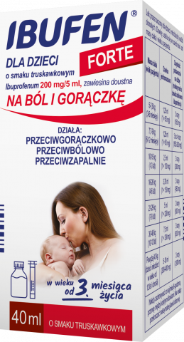 Ibufen d/dzieci Forte sm.truskawka 40 ml-0