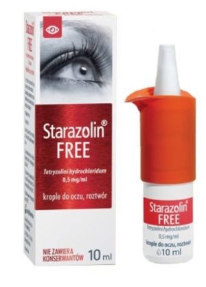 Starazolin Free 0,5 mg/l, krople do oczu, 10 ml-0