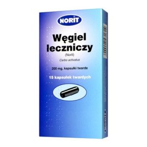 Carbo medicinalis Norit 0,2g 15kaps.-0