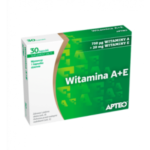 APTEO Witamina A + E kaps. 30kaps.(2x15)-0