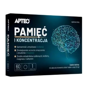 APTEO Pamięć i koncentracja tabl. 60tabl.-0