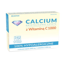 Calcium Krystalicznie Czyste z Wit C 1000-0