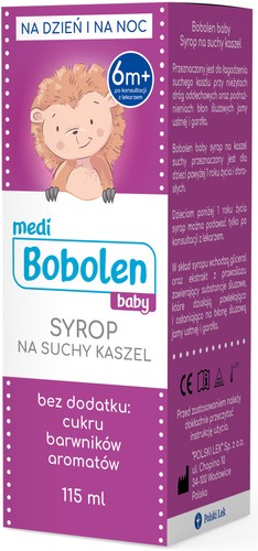 Bobolen Baby Syrop na suchy kaszel -0
