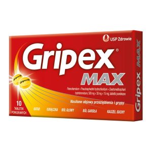 GRIPEX MAX 10 TABS (2 PCS PER ORDER)-0