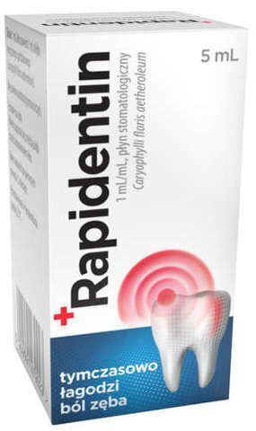 Rapidentin płyndostos.wj.ust. 1ml/ml 5ml-0