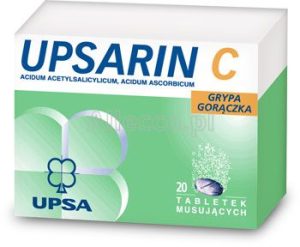 Upsarin C 330 mg + 200 mg, 20 tabletek musujących-0