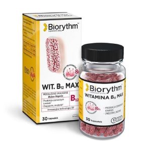 Biorythm Witamina B12 Max kaps. 30 kaps.-0