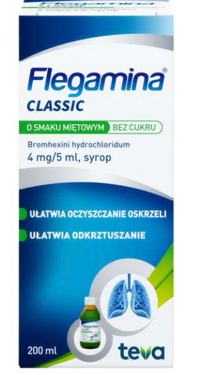 Flegamina syrop bez cukru mięta 200ml-0