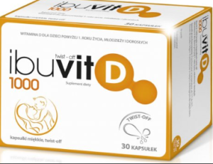 Ibuvit D 1000 kaps.twistoff 30 kaps.-0