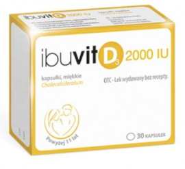 Ibuvit D3 2000 IU kaps.miękkie 2000I.U. 30-0
